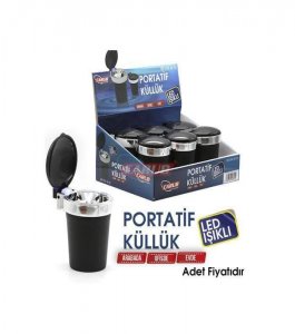 Led Işıklı Portatif Küllük 